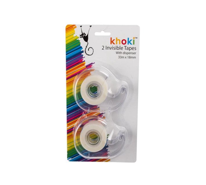 Someone’s in a Makro Invisible Adhesive Tape In Dispenser Card Of 2