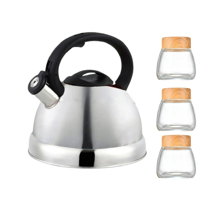 Someone’s in a Makro Ecco Stainless Steel Stove Top Whistling Kettle