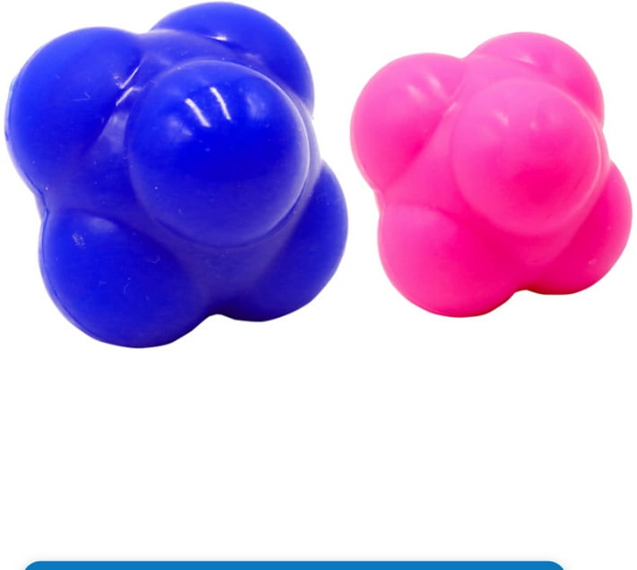 Buy HOME GYM Sports Silicone Hexagonal Reaction Training Ball - 2 ...