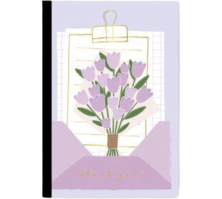 Generic 6009179640028 18.2x25.4CM B5 Notebook With No Ruling (Purple ...