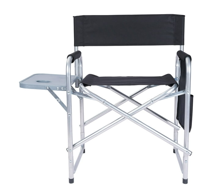 Someone’s in a Makro AfriTrail Director Camping Chair with Side Table 130kg Mood