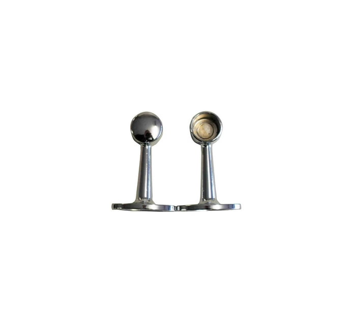 Towel Rail Bracket 19mm Cp 261 Pair 5 Pack Makro