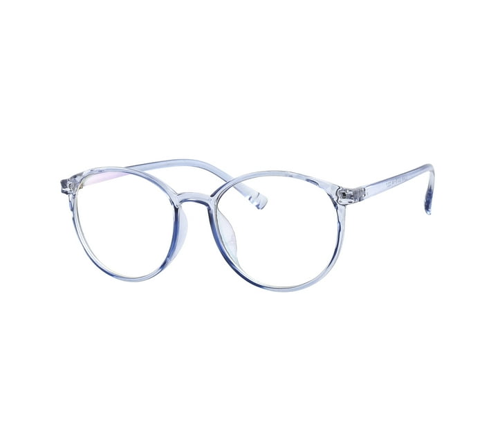 TROO™ Blue Light Blocking Round Lens Glasses - Blue | Makro