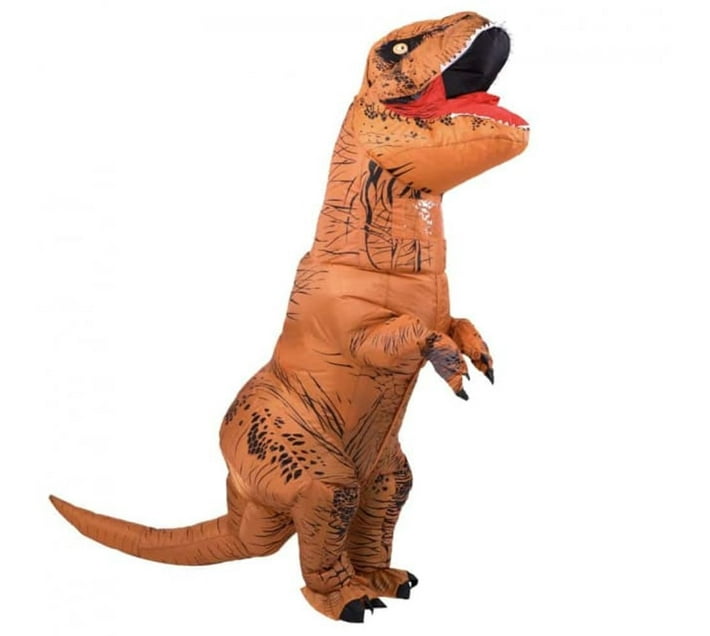 Someone’s in a Makro Airmate - Inflatable Costume Kiddies - T-Rex Mood