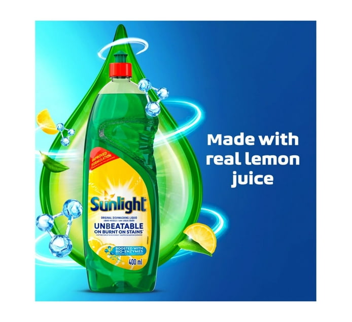 Sunlight Dishwashing Liquid (400 ml) Makro