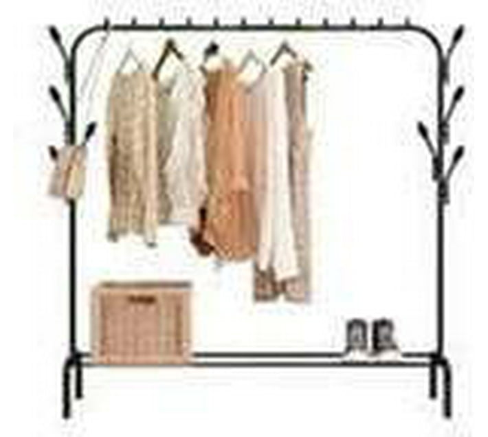 Perfect Dealz Drying Rack Metal Garment Clothing Rack NA Shelf Bracket