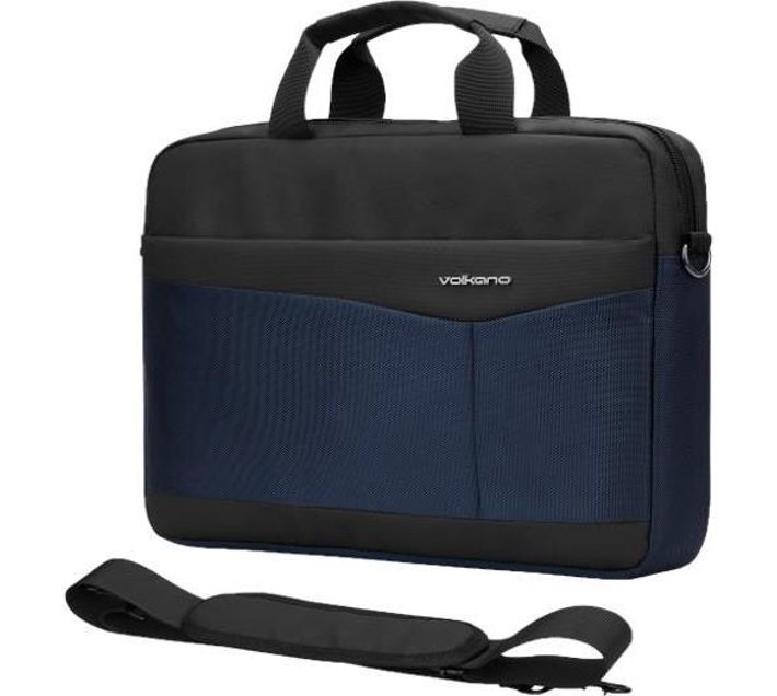 Someone’s in a Makro Volkano Seismic 15.6 Laptop Shoulder Bag Blk/Nvy Mood