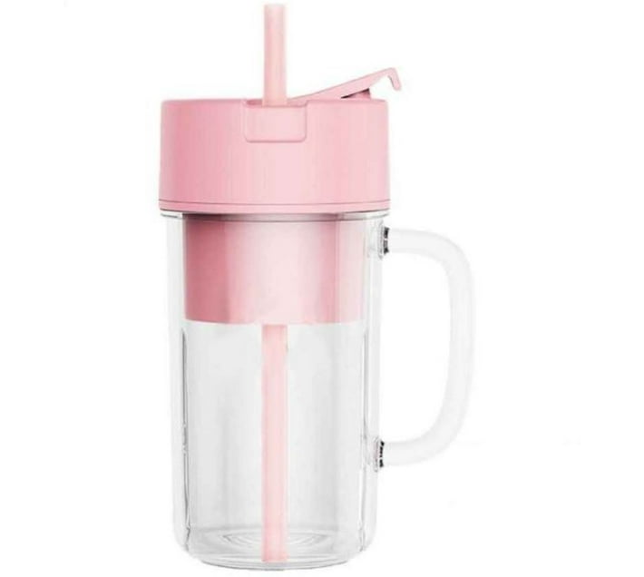 Aorlis Portable Rechargeable Handheld Juice Blender Cup With Straw