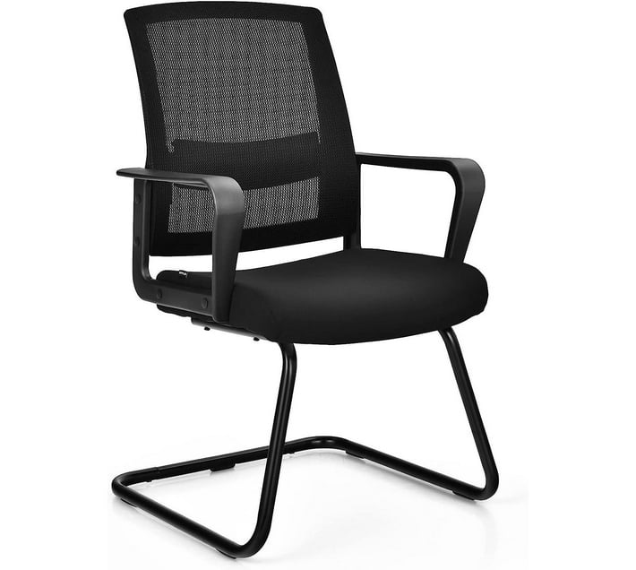 Someone’s in a Makro 8610G Office Guest Chair with Lumbar Support and Mid Back Mesh Space Air
