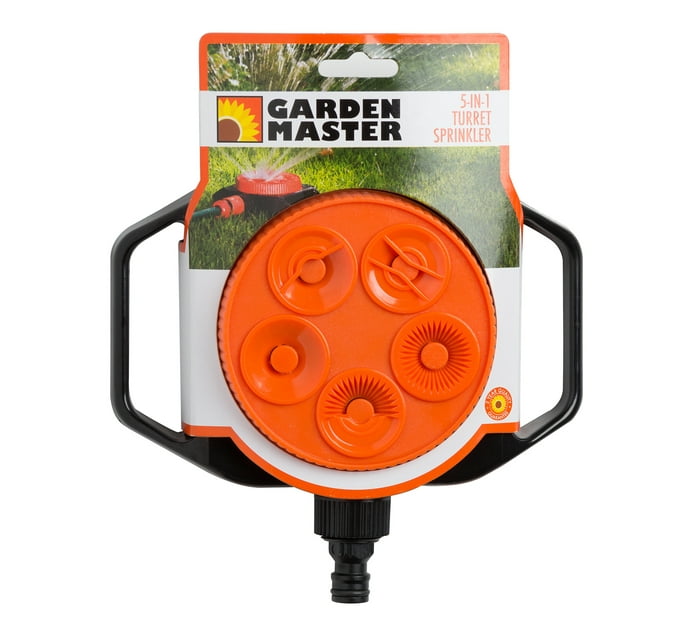 Someone’s in a Makro Garden Master 5in1 Plastic Turret Sprinkler Mood