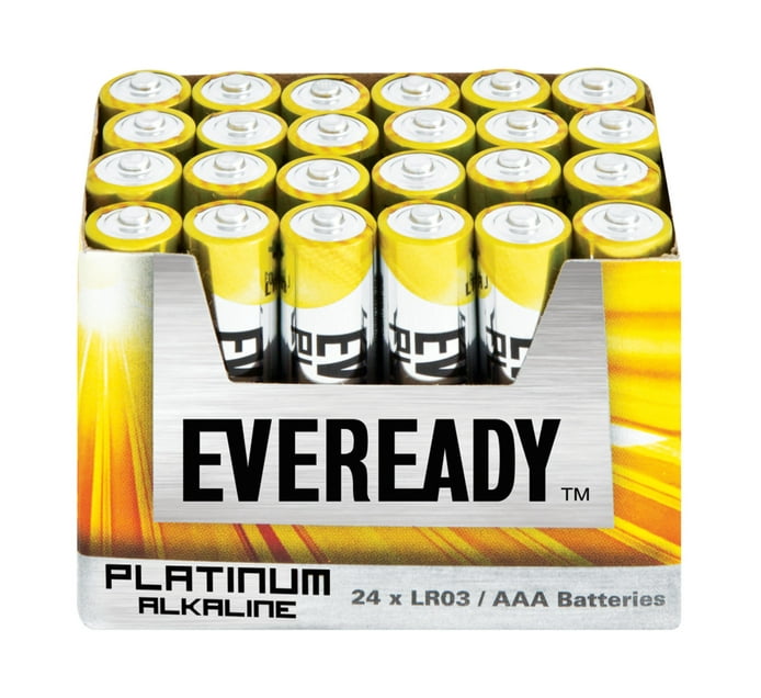 Alkaline D LR20 Platinum Batteries 24-Pack