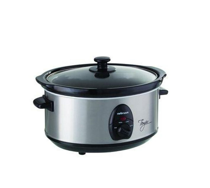 Someone’s in a Makro Mellerware Slow Cooker Stainless Steel Brushed 3