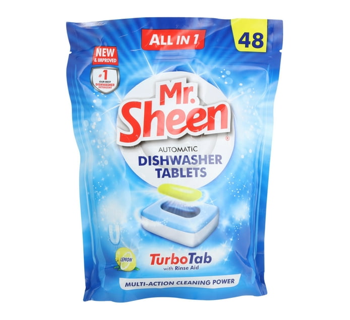 Someone’s in a Makro Mr. Sheen Dishwashing Tablets Lemon (1 x 48's) Mood