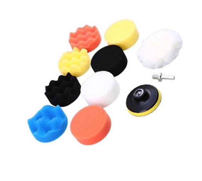 Car Foam Drill Polishing Pad IB52 11 Piece Makro