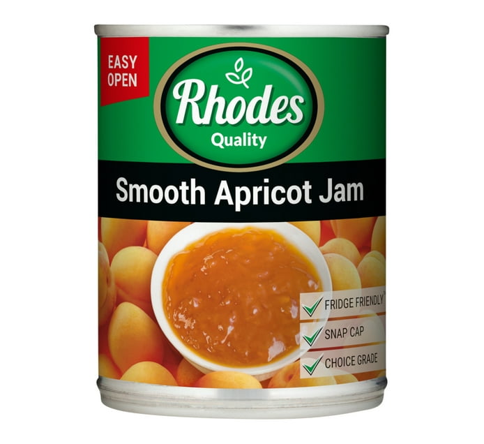 Rhodes Superfine Apricot Jam 1 X 450g Makro 3886