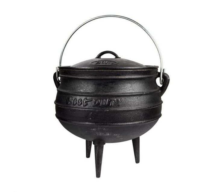 Best Duty - 3 Leg Pot - Camping & Potjie - No 4 - Outdoor Kitchen - 13 