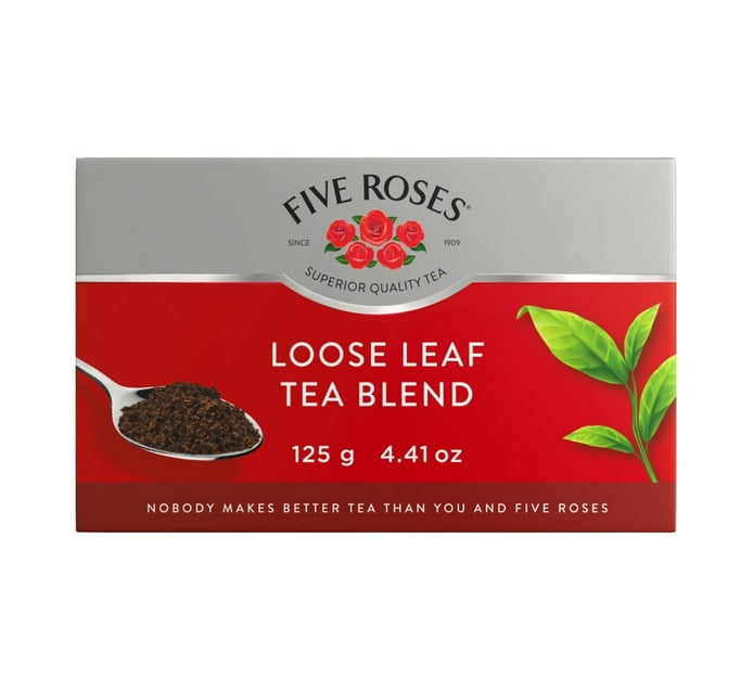 Pure Green Tea Five Roses Buy Five Roses Loose Leaf Tea Blend 125g in Bulk | Makro Business