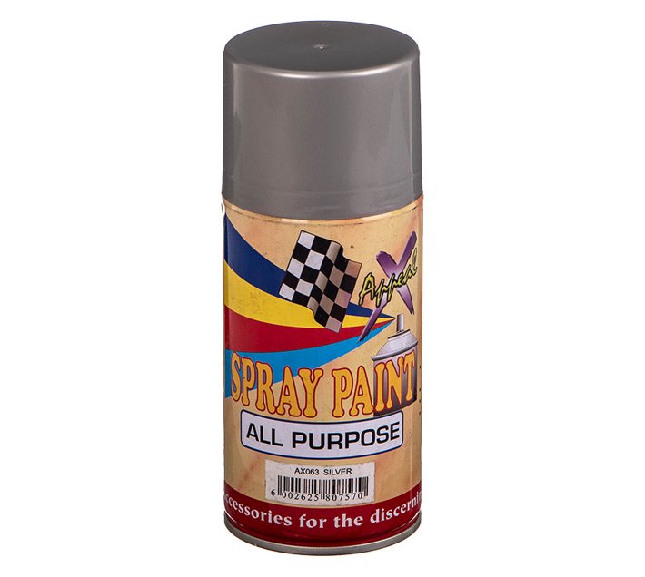 SPRAY PAINT METALLIC SILVER 250G Makro