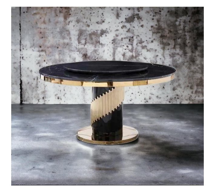 Someone’s in a Makro SMTELuxury Round Marble Dining Asian Table A