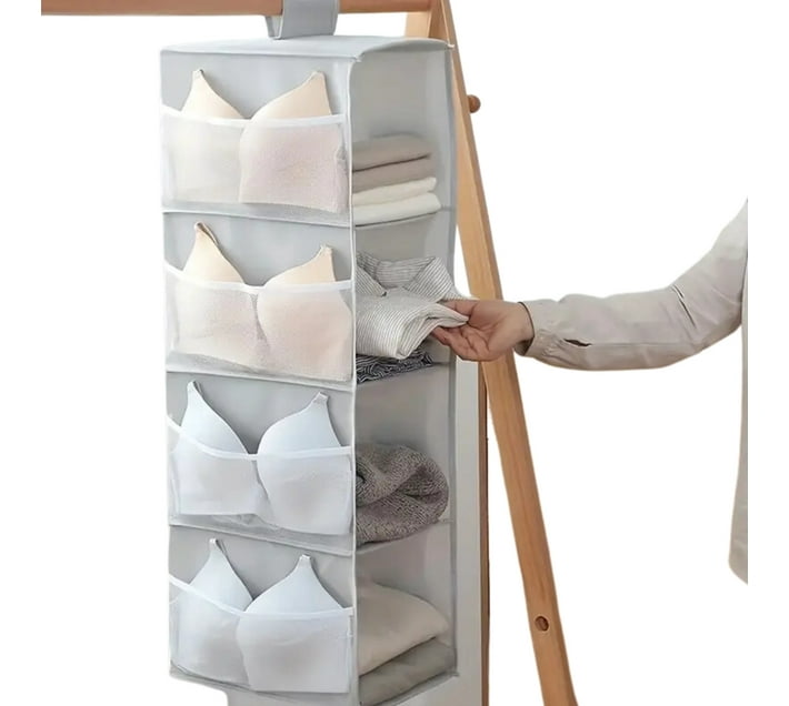 Generic RD-9 Folding Cabinet Storage Shelf Organizers (White, Steel ...