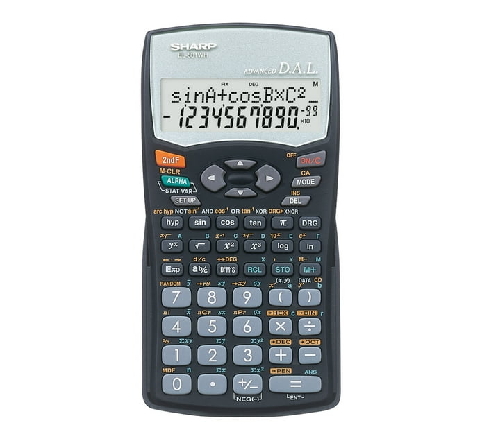 Sharp EL-531WHB Scientific Calculator | Makro