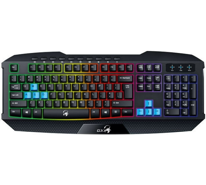 Genius 31310474100 Wired USB Gaming Keyboard (Black) Makro
