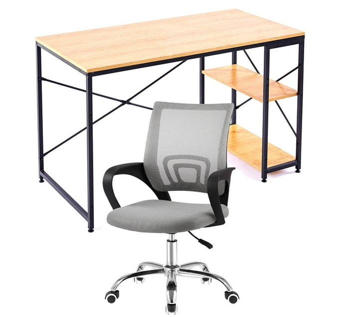 Someone’s in a Makro Computer Work Desk & Office Chair Set for Home