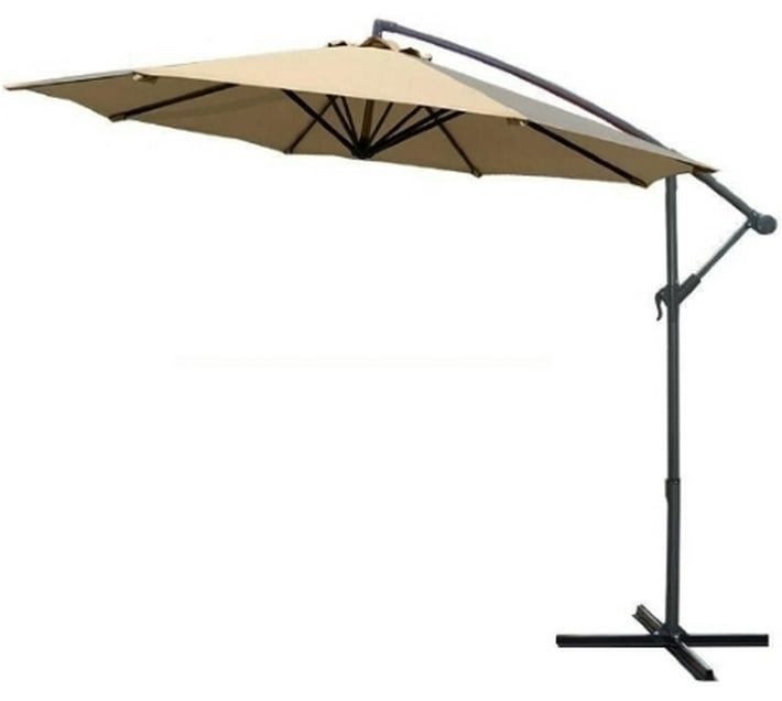 Phronex Side Pole Big Size Round Shape Outdoor Umbrella With Push