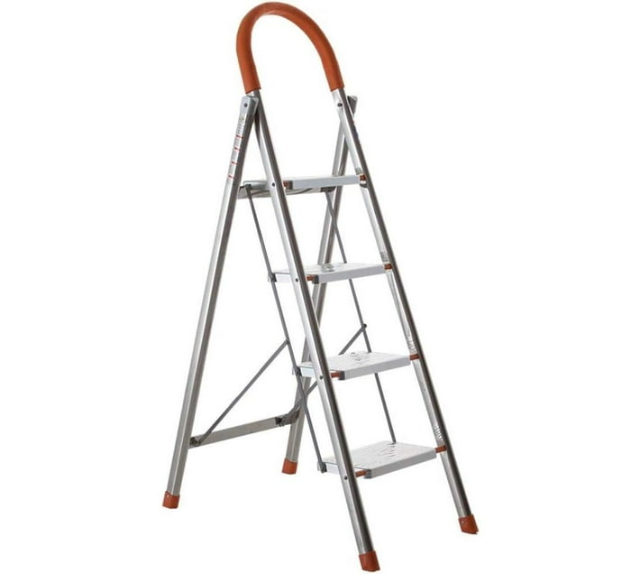 Someone’s in a Makro Step Stool Stainless Steel FourStep Ladder Mood