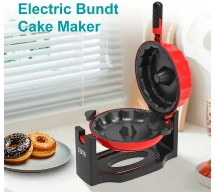 Electric Bundt Pan with Lid 2 L capacity (Aluminium, Nonstick) Makro