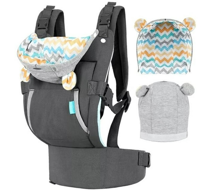 Perfect Dealz Custom Baby Carrier (Grey, Front Carry Facing In) Makro