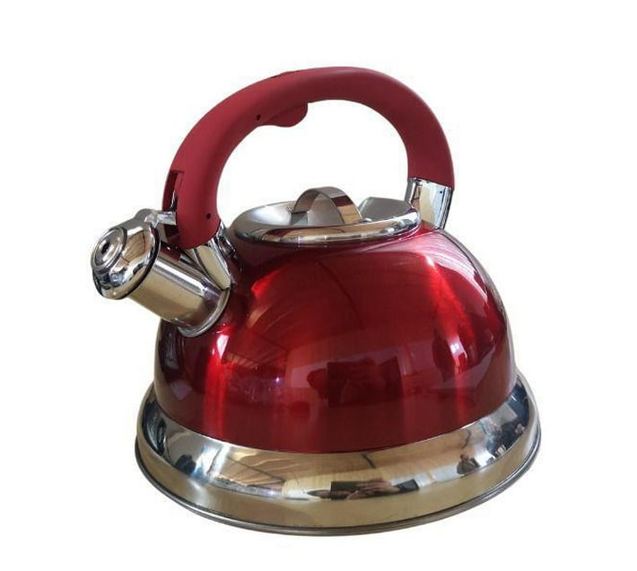 Someone’s in a Makro 3L Stove top stainless steel whistling Kettle Mood