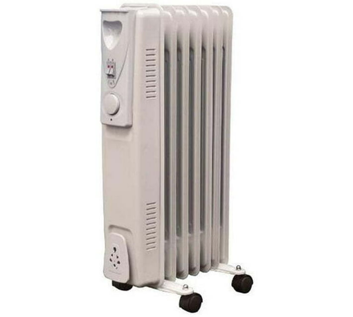 Divus store DSDRD989 Oil Filled Heater Room Heater (Grey) Makro