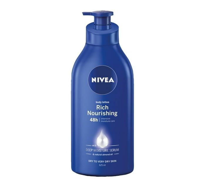 Someone’s in a Makro Nivea Body Lotion Nourishing Care (1 x 625ml) Mood