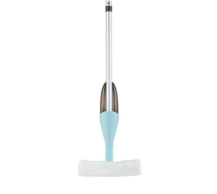 Floor Spray Mop with 2 Mop Heads Window Cleaner and Scraper Makro