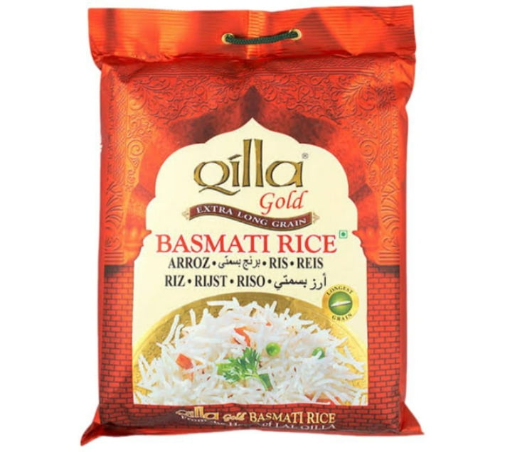 LALQILLA QILLA GOLD BASMATI RICE 5 KG PACK Rice (Long Grain, Raw) (5 kg