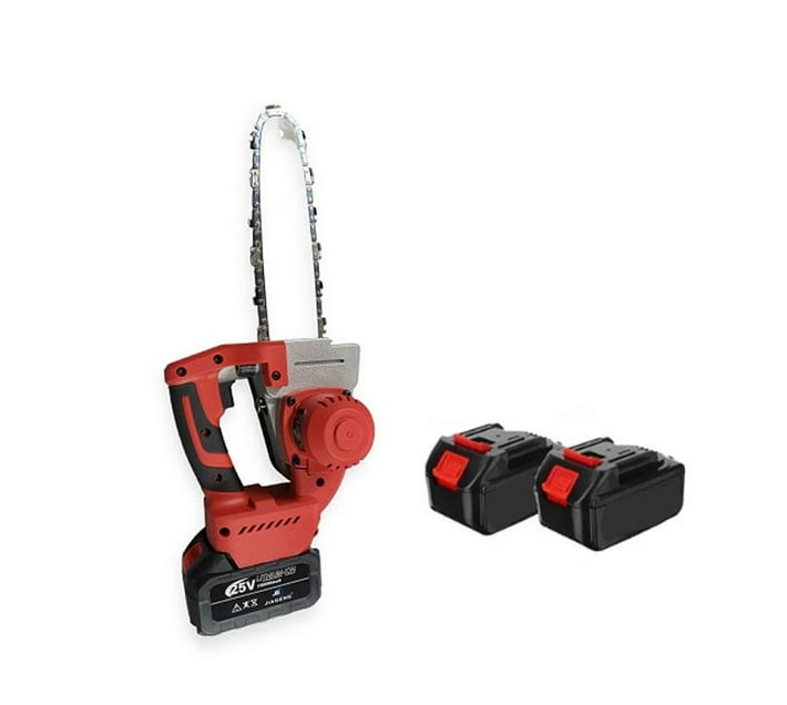 Someone’s in a Makro Cordless Electric Chainsaw with 2 x 25V 15000mah Batteries JG20375056 Mood