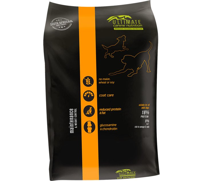 Ultimate Canine Nutrition Maintenance / Weight Loss 18 kg Dry Adult Dog