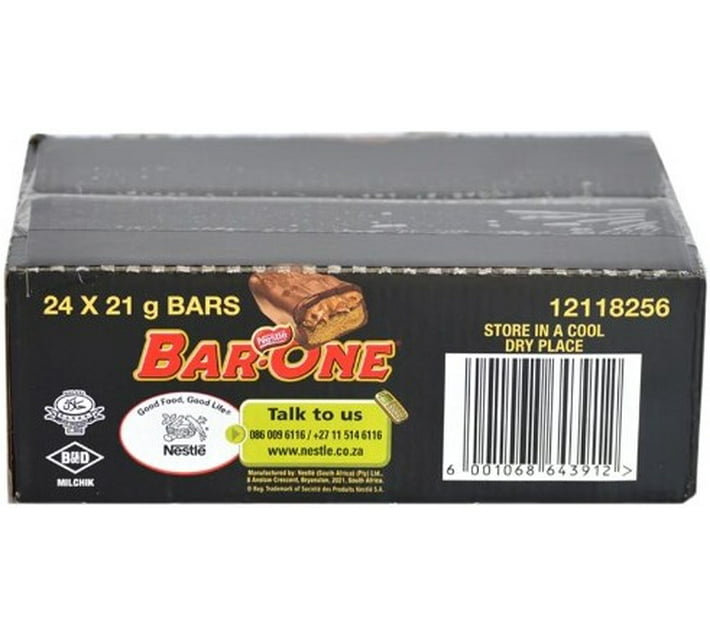 Buy Nestlé Mini Bar One Chocolates – 24 Pack Box Milk Chocolate Bars ...