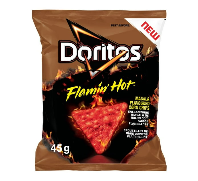Someone’s in a Makro Simba Doritos Corn Chips Hot Masala (1 x 45g) Mood