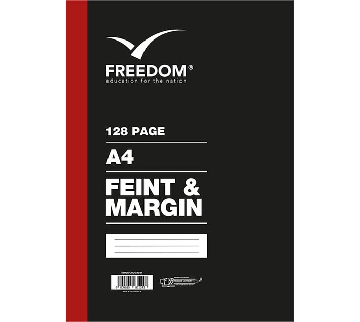 Counter Notebook Buy Freedom 128 Pages Counter Books A4 Notebook Feint and Margin (Black ...
