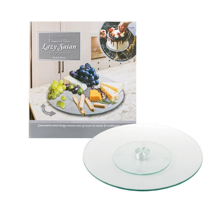 Cake Stand Glass Footed (Pack of 2) Makro