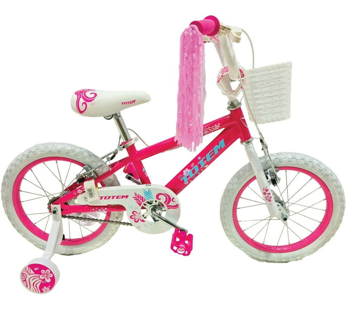 Totem Premium 16 Princess BMX bike 16 inch Single Speed Pink White Makro