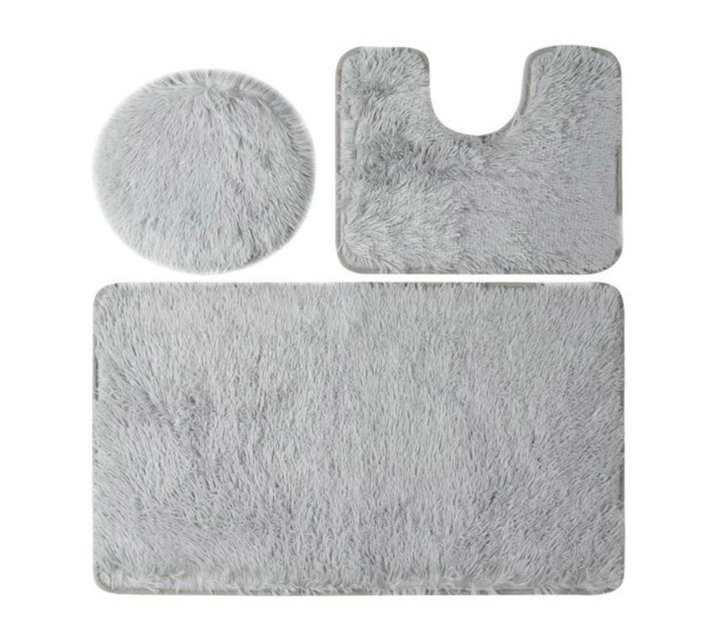 Someone’s in a Makro Sastro 3 Piece NonSlip Plush Fluffy Toilet Seat