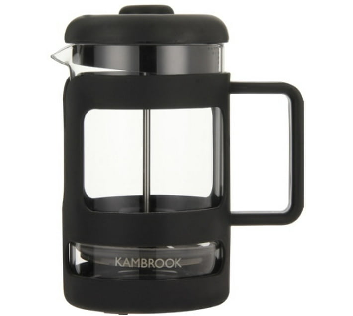 Kambrook Coffee Plunger Flat Burr Grinder Black Makro