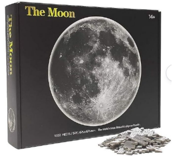 INV The Moon Puzzle Puzzle Play Mats (1000 Pieces) Makro
