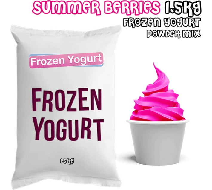 Frozen Yogurt Mix Summer Berries 1.5kg Mix Summer Berries 1.5kg (1.5 kg