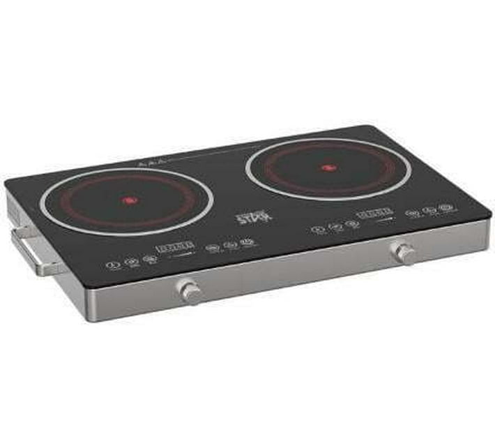 2 burner stove electric best sale