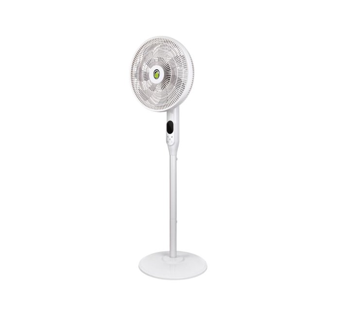 Someone’s in a Makro Solent 7Blade Remote Pedestal Fan White 400mm