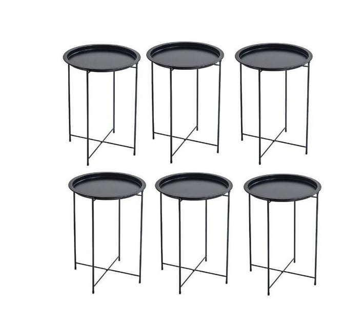 Someone’s in a Makro Side Table End Table Coffee Tea Table 6 in 1 Set